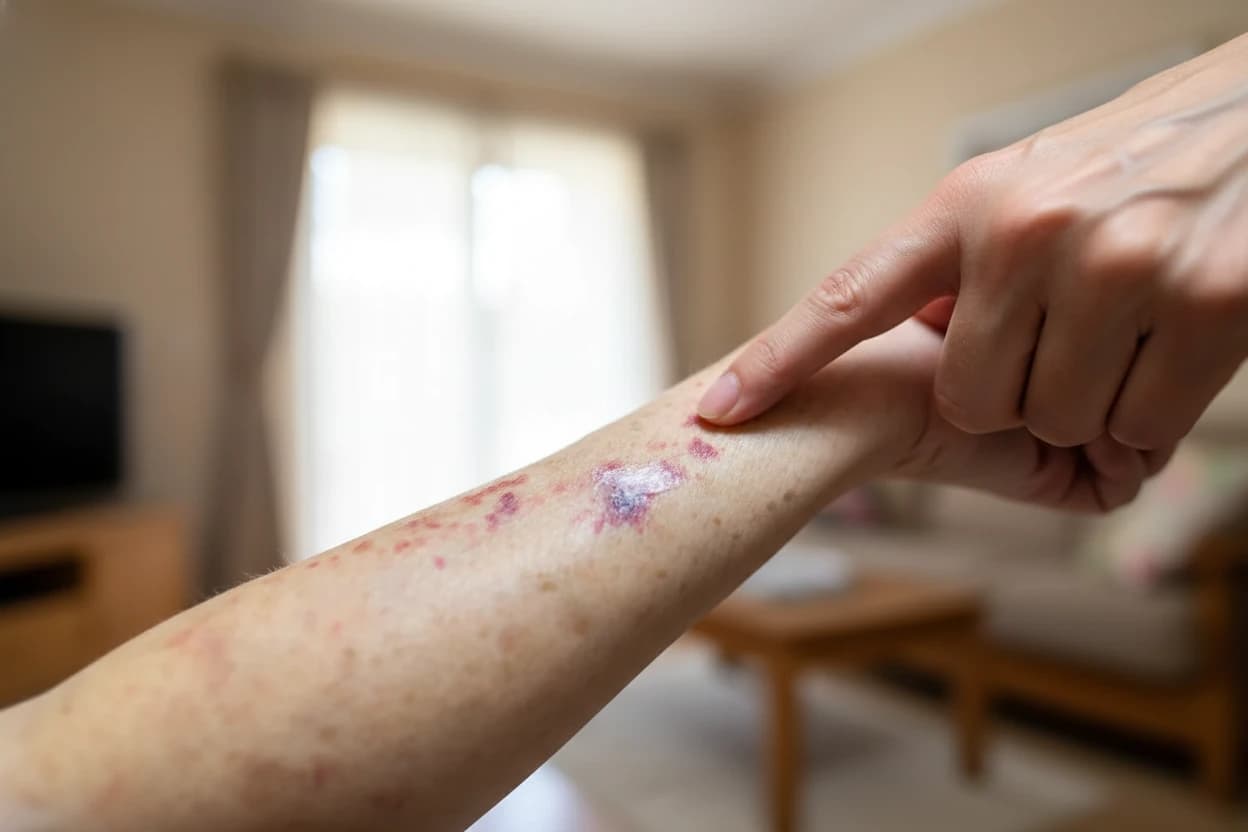 Petechiae: Causes of Red Blood Spots on Skin